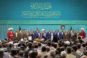 مراسم عید ولادت پیامبر اعظم(ص) و امام صادق(ع) در حسینیه امام خمینی(ره)