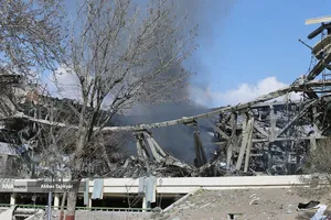 تجاوز هوایی آمریکا و صهیونیستی به ورزشگاه ۱۲هزار نفری آزادی 