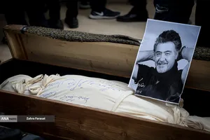 مراسم تشییع پیکر &laquo;رضا رویگری&raquo;