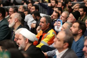 دیدار اقشار مردم با رهبر انقلاب به مناسبت چهل&zwnj;وهفتمین سالگرد پیروزی انقلاب اسلامی