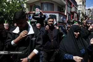 مراسم چهلمین روز شهادت حضرت آیت الله خامنه ای رهبر شهید انقلاب