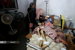 کودکانی که در غزه بر اثر گرسنگی تبدیل به اسکلت شده&zwnj;اند