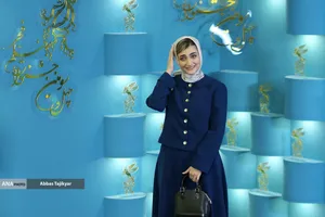 الناز ملک در فتوکال فیلم&zwnj; سینمایی &laquo;پیشمرگ&raquo;