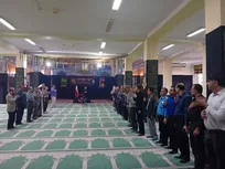 طنین نوای عزاداری حسینی در دانشگاه آزاد اسلامی واحد بابل
