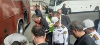 بازدید رئیس پلیس راه فراجا از پایانه مسافری غرب تهران؛ هشدار درباره تردد اتوبوس‌های دارای نقص فنی