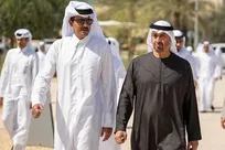 دیدار امیر قطر و رئیس امارات در ابوظبی با محوریت تحولات خاورمیانه