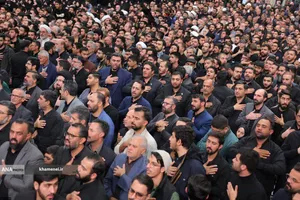 دومین شب عزاداری حضرت فاطمةالزهرا(س) با حضور زهبر م انقلاب