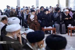 دیدار بیوت مراجع عظام تقلید با سرپرست حجاج ایرانی