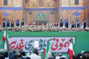 آیین مهمانی کیلومتری غدیر
