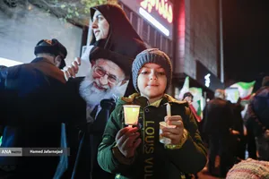 اجتماع مردمی در خونخواهی امام شهید امت - چهارراه کوکاکولا