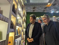 رئیس سازمان سینمایی از نمایشگاه بین المللی کتاب تهران بازدید کرد