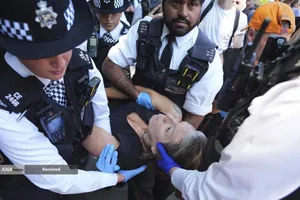 دستگیری 365 نفر از حامیان فلسطین توسط پلیس لندن