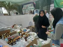 نجات مادر باردار توسط تیم اورژانس دانشگاه آزاد در راهپیمایی اربعین