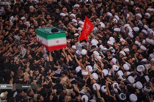 تشییع پیکر مطهر امام شهید در نجف اشرف
