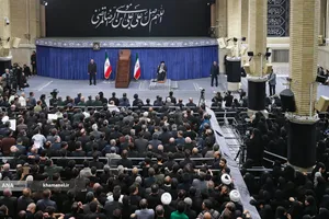 حضور و سخنرانی در مراسم عزاداری شهادت امام رضا علیه&zwnj;السلام