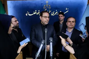 نشست خبری اصغر جهانگیر، سخنگوی قوه قضائیه