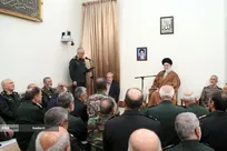 دیدار جمعی از فرماندهان نیروهای مسلح با فرمانده معظم کل قوا