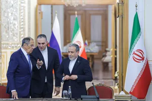 نشست خبری سیدعباس عراقچی وزیر امور خارجه کشورمان و سرگئی لاوروف وزیر امور خارجه روسیه