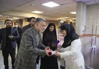 بازدید نوروزی وزیر بهداشت از چند بیمارستان تهران