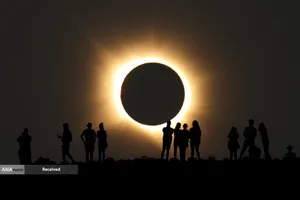 خورشیدگرفتگی بخش&zwnj;هایی از اروپا را در تاریکی فرو برد