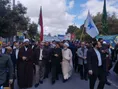 حضور دانشگاهیان دانشگاه آزاد اسلامی در راهپیمایی سراسری 13 آبان