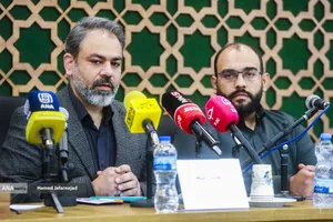 سیدمحمدحسن صافی مدیرعامل موسسه سلامت علوی - نشست خبری &laquo;پویش غدیر&raquo;