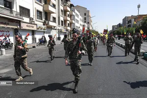 رزمایش جان&zwnj;فدایان ایران