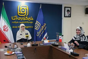 حضور ریم الوریمی شاعر اهل تونس در خبرگزاری آنا