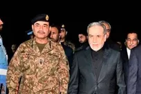 فرمانده ارتش پاکستان در راه ایران