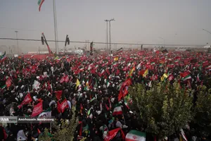 مراسم تشییع پیکر مطهر رهبر شهید انقلاب در قم