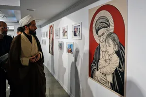 افتتاح نمایشگاه تصویرسازی &laquo;با هم برای ایران&raquo;