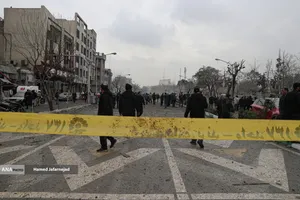 حمله هوایی جنگنده&zwnj;های اسرائیلی_آمریکایی به خیابان پیروزی تهران