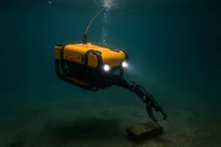 ربات دانش‌بنیان ایرانی در عملیات دریایی جایگزین غواص‌ها می‌شود