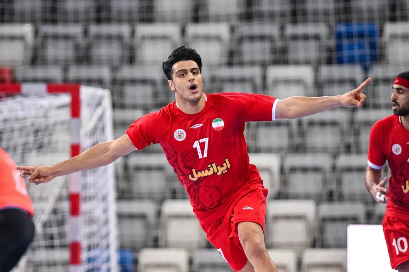 قهرمانی هندبال آسیا| پیروزی پر گل ایران مقابل هند