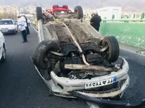 سهم ۳۵ درصدی واژگونی خودرو‌ها در تلفات رانندگی هفته گذشته