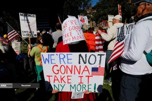 تظاهرات ضد ترامپ &laquo;بدون پادشاه&raquo; در سراسر آمریکا