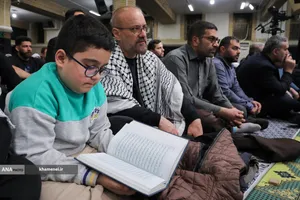 عزاداری شب شهادت حضرت فاطمةالزهرا سلام&zwnj;الله&zwnj;علیها در حسینیه امام خمینی(ره)