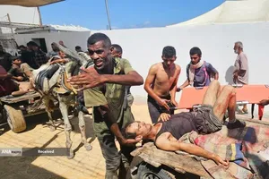 بحران انسانی در غزه