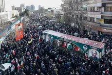 Tehran hosts funeral ceremony for martyred commanders