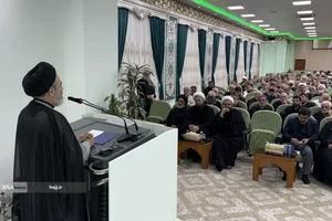 سخنرانی حجت&zwnj;الاسلام سیدعبدالفتاح نواب، نماینده ولی&zwnj;فقیه در امور حج و زیارت در همایش مسئولان فرهنگی موکب&zwnj;های ایرانی - کربلای معلی 