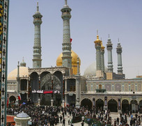 قم، دیار عشق و اندوه؛ غرق در ماتم صادق آل محمد(ص)