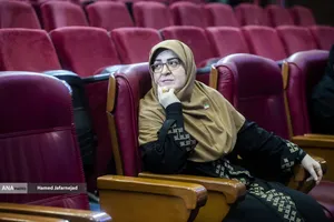 نشست خبری فاطمه مهاجرانی سخنگوی دولت با خبرنگاران