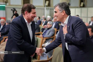 دیدار رئیس&zwnj;جمهور و اعضای هیئت دولت با مقام معظم رهبری