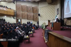 مراسم یادبود قائد شهید و بانوان شهیده بیت رهبری در دانشگاه الزهرا(س) 