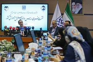 نشست خبری رضا محمدی، رئیس سازمان سنجش آموزش کشور