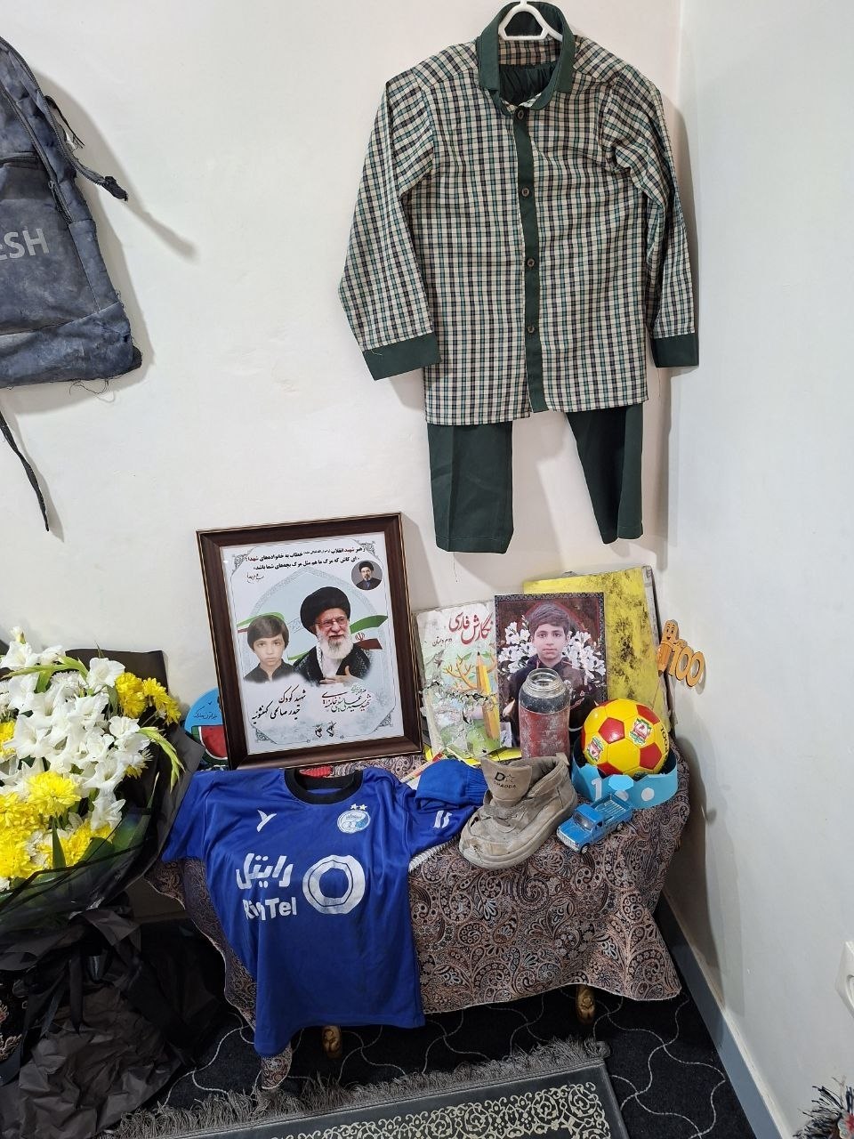 حضور نمایندگان استقلال در مراسم چهلم دختران میناب