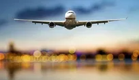 آتش گرفتن هواپیمای آمریکایی در فرودگاه