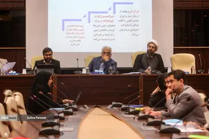 محمدمهدی طهرانچی رییس دانشگاه آزاد اسلامی مراسم اولین همایش بین المللی الگوی حکمرانی شهید رئیسی 