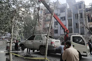 حمله رژیم صهیونیستی به برخی مناطق در تهران