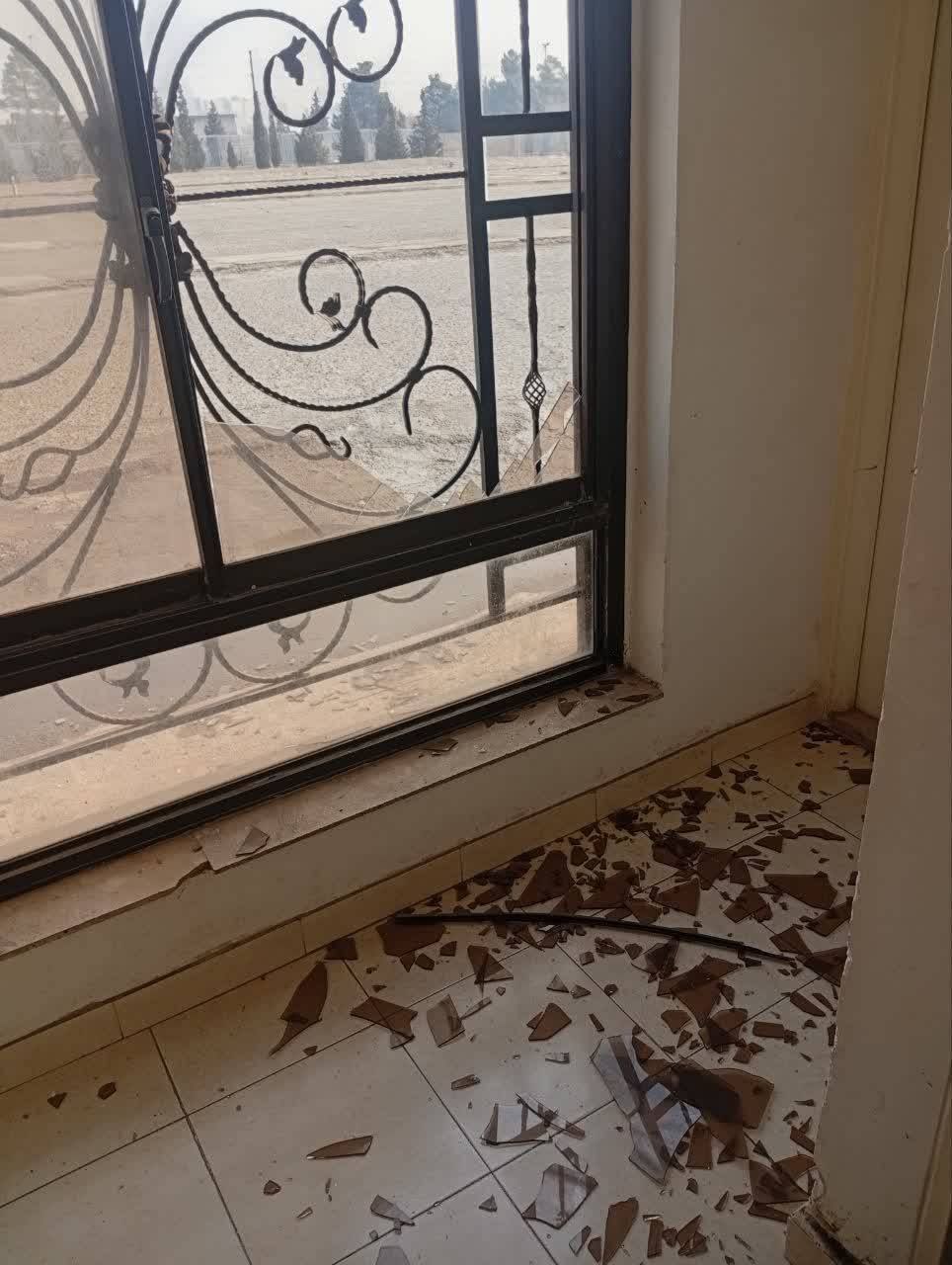 ساختمان فدراسیون ووشو هم آسیب دید+ تصاویر